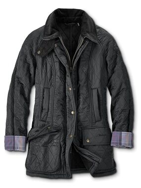 Barbour Beadnell Polarquilt Jacket - Black